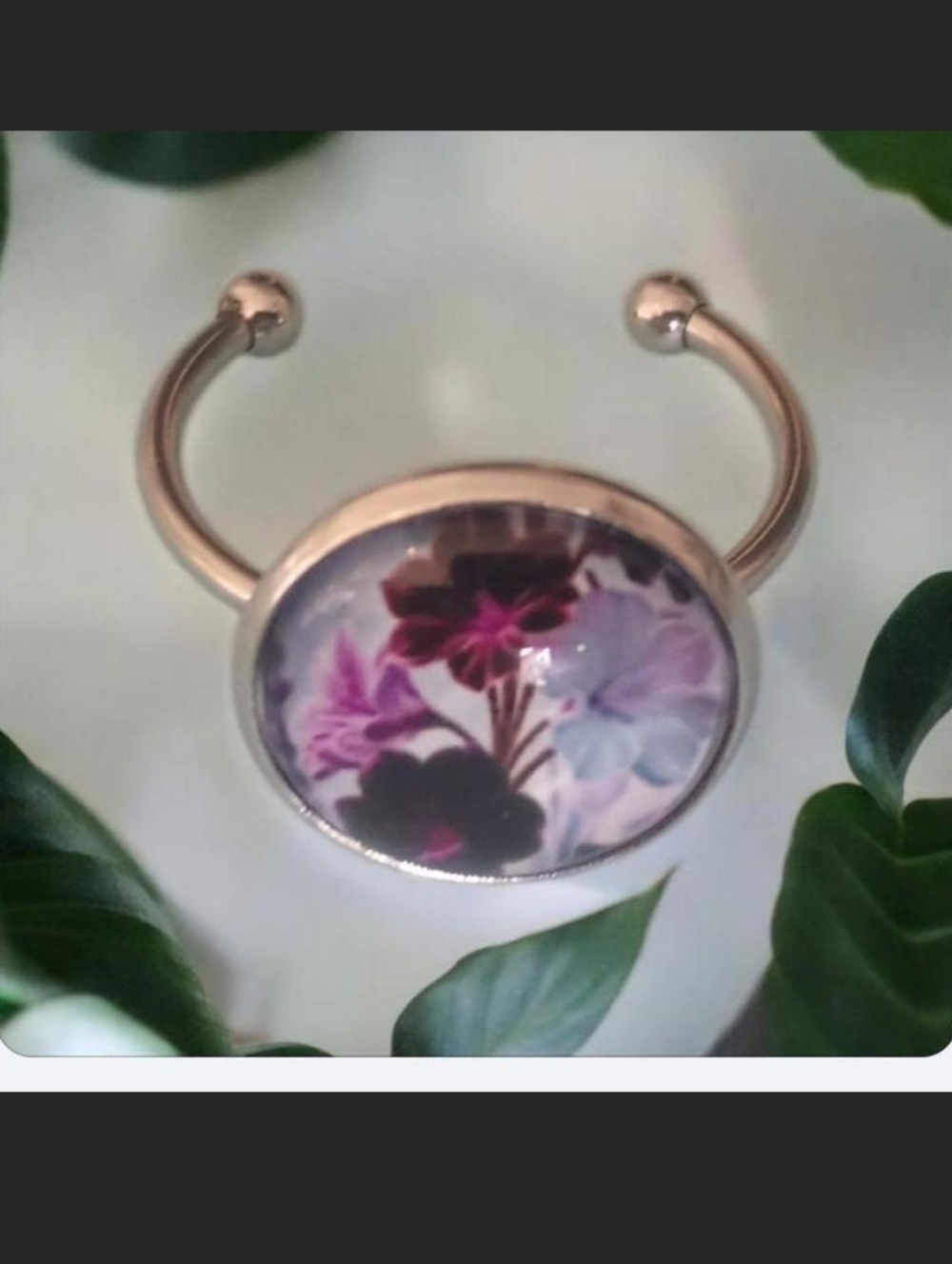 Stainless Steel Cuff Ring